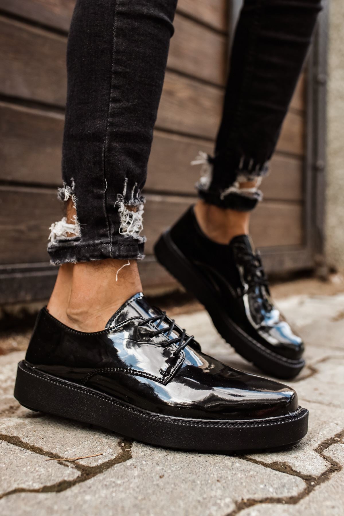 CH001 - RST Classic Lace Men's Sneakers Black