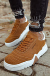 CH037 - SBT Men's Sneakers Tan/White