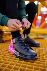 CH254 - CST Pittura Men's Sneakers 477 Black / PEMBECHEKICH