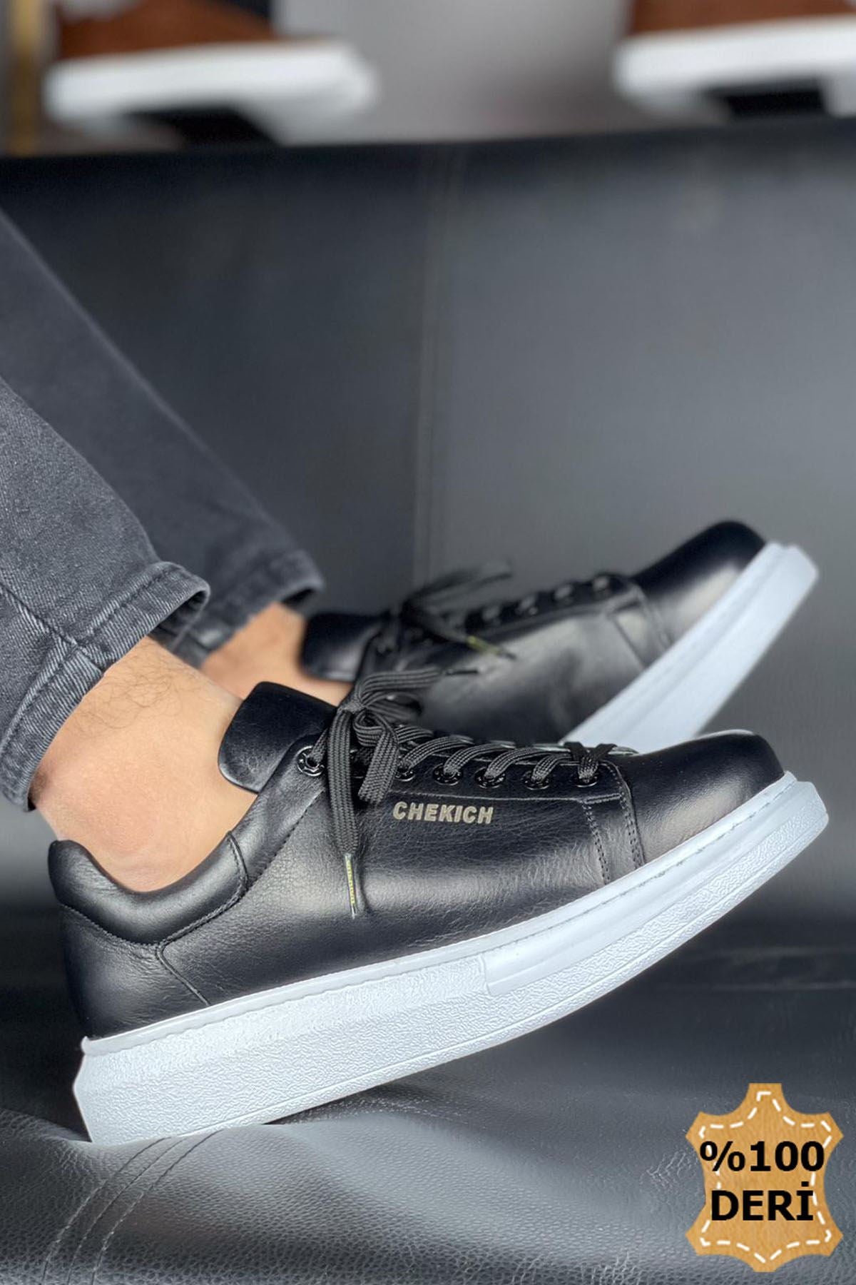 CH257 - DBT Estrella Deri Men's Sneakers Black