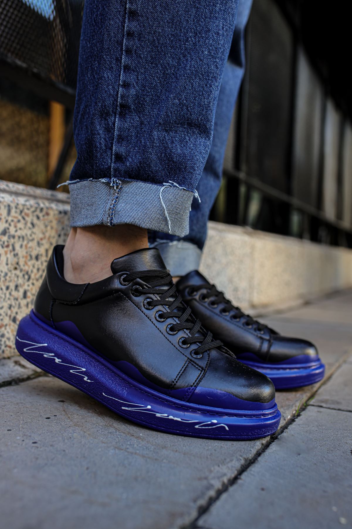 CH254 - CST Pittura Men Sneaker 483 Blue / White TanN