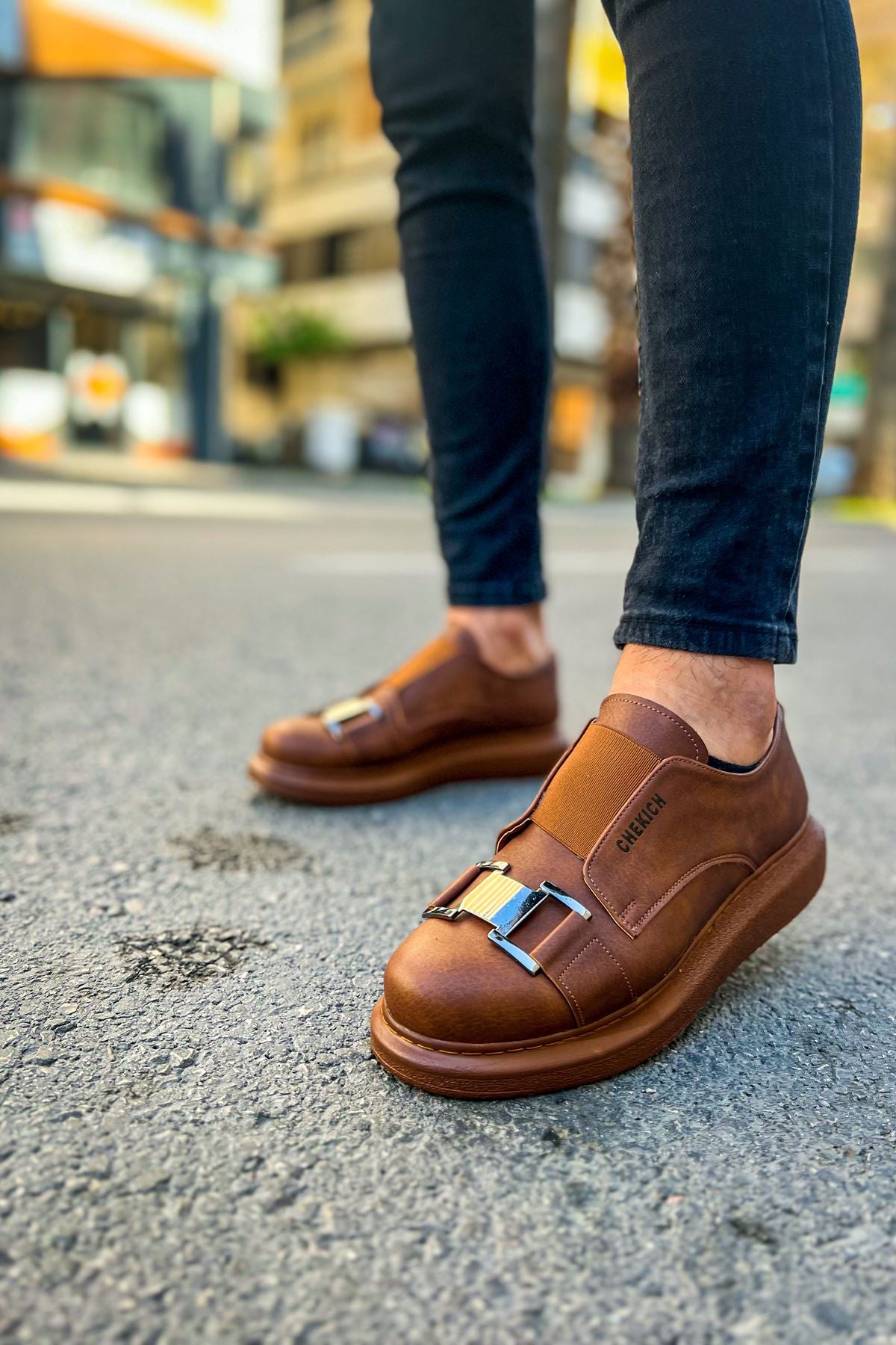 CH297 - CRT Verona Men's Sneakers Tan