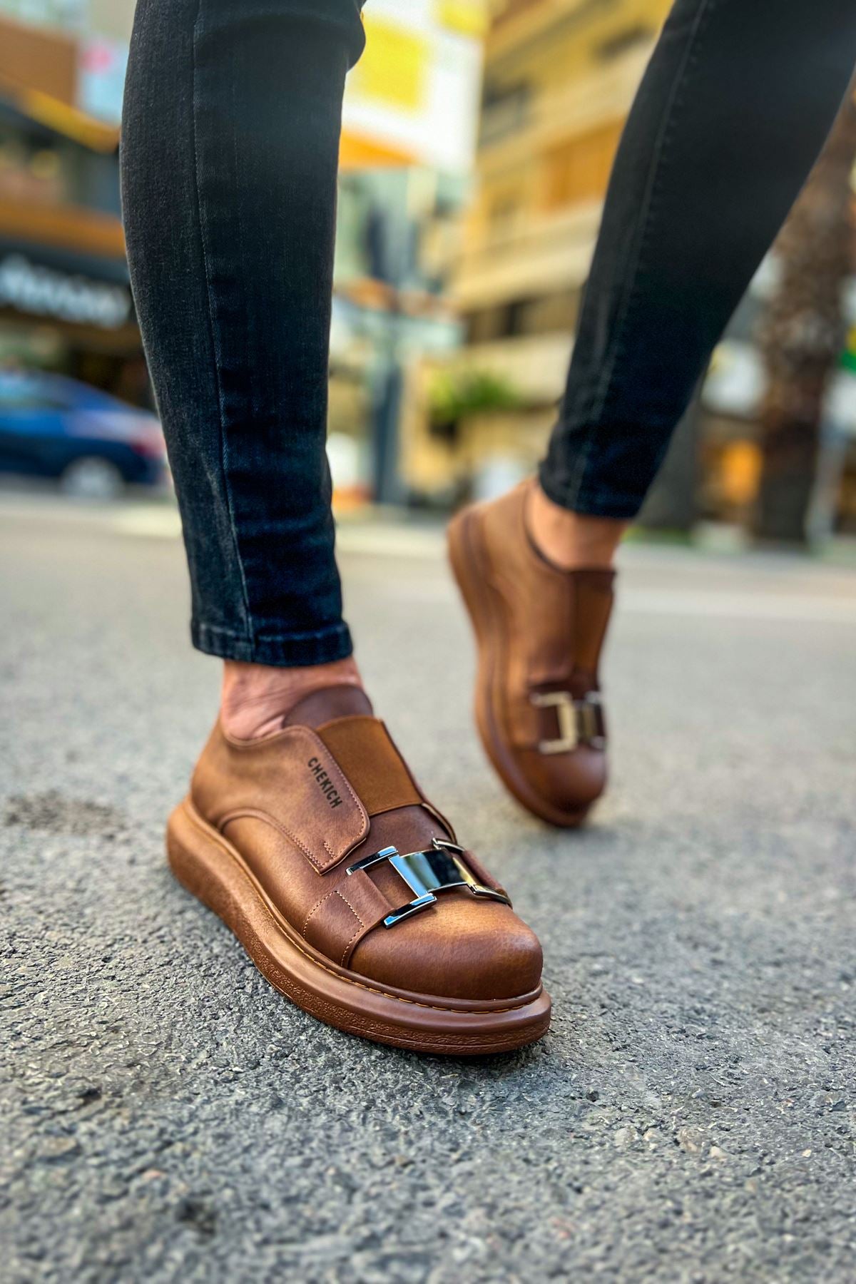 CH297 - CRT Verona Men's Sneakers Tan