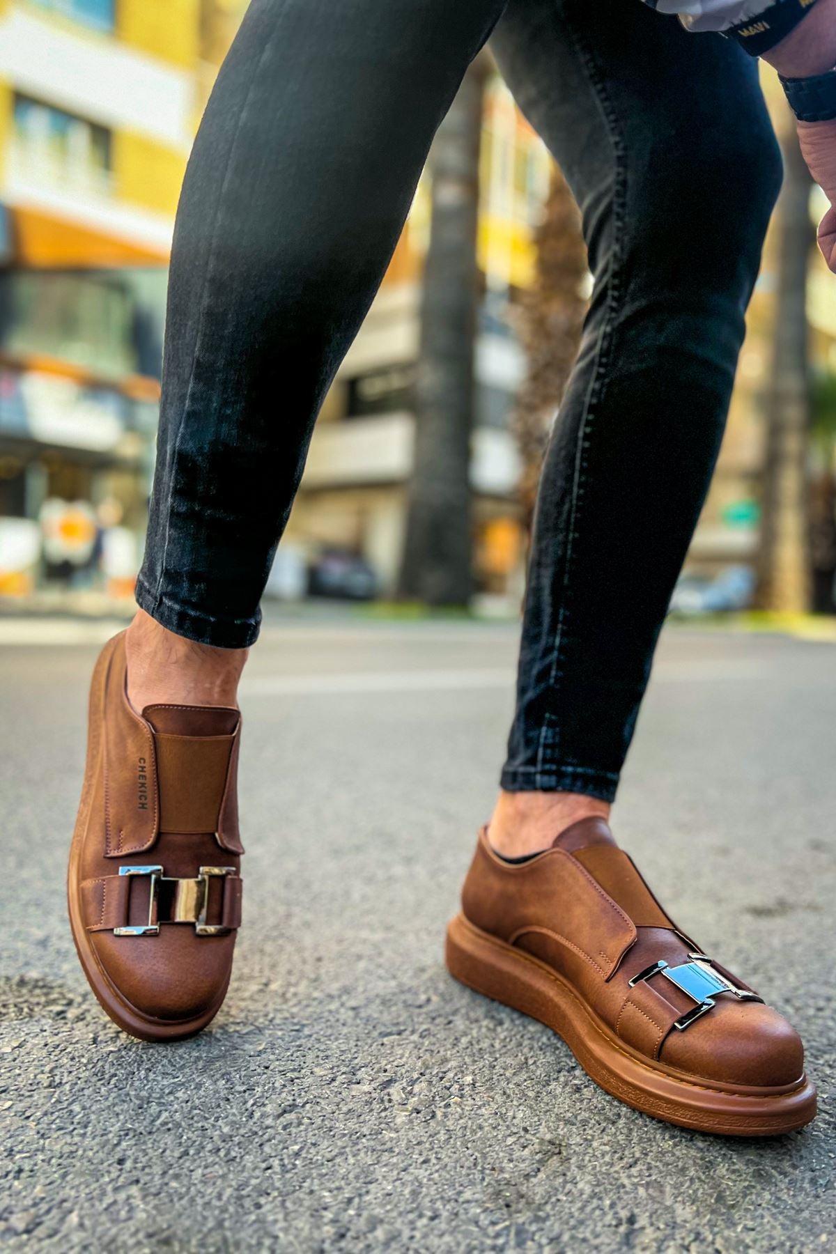 CH297 - CRT Verona Men's Sneakers Tan