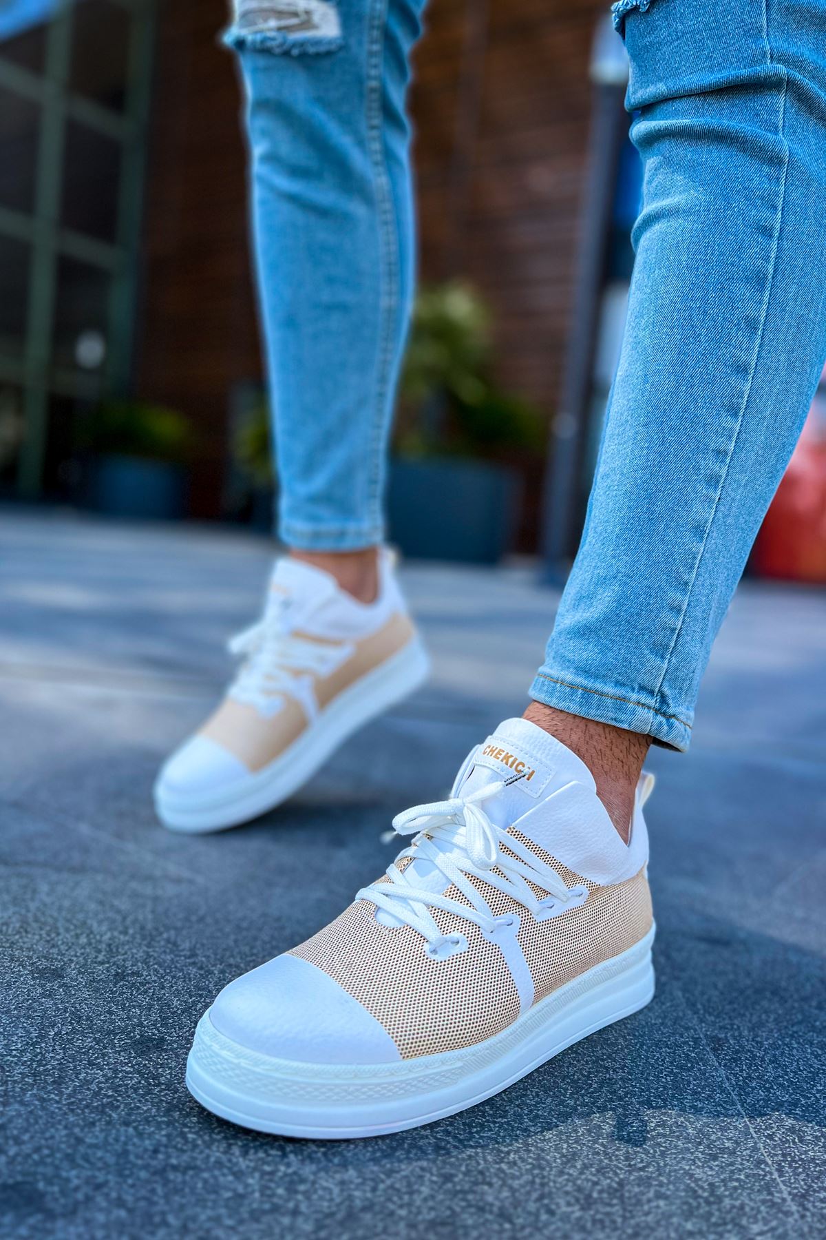 CH219 - CBT Laser Men's Sneakers White