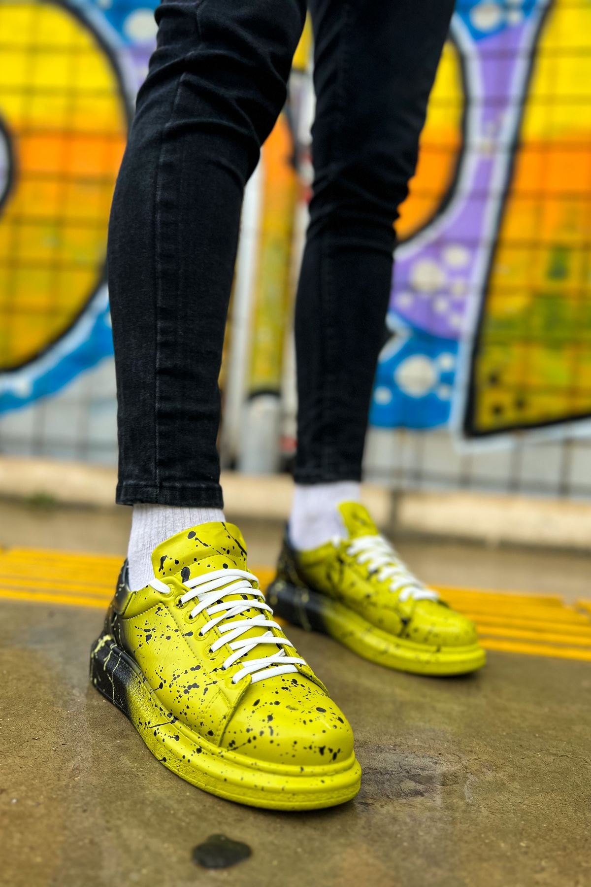 CH254 - CBT Pittura Men Sneaker 546 Green Black SPLUSH