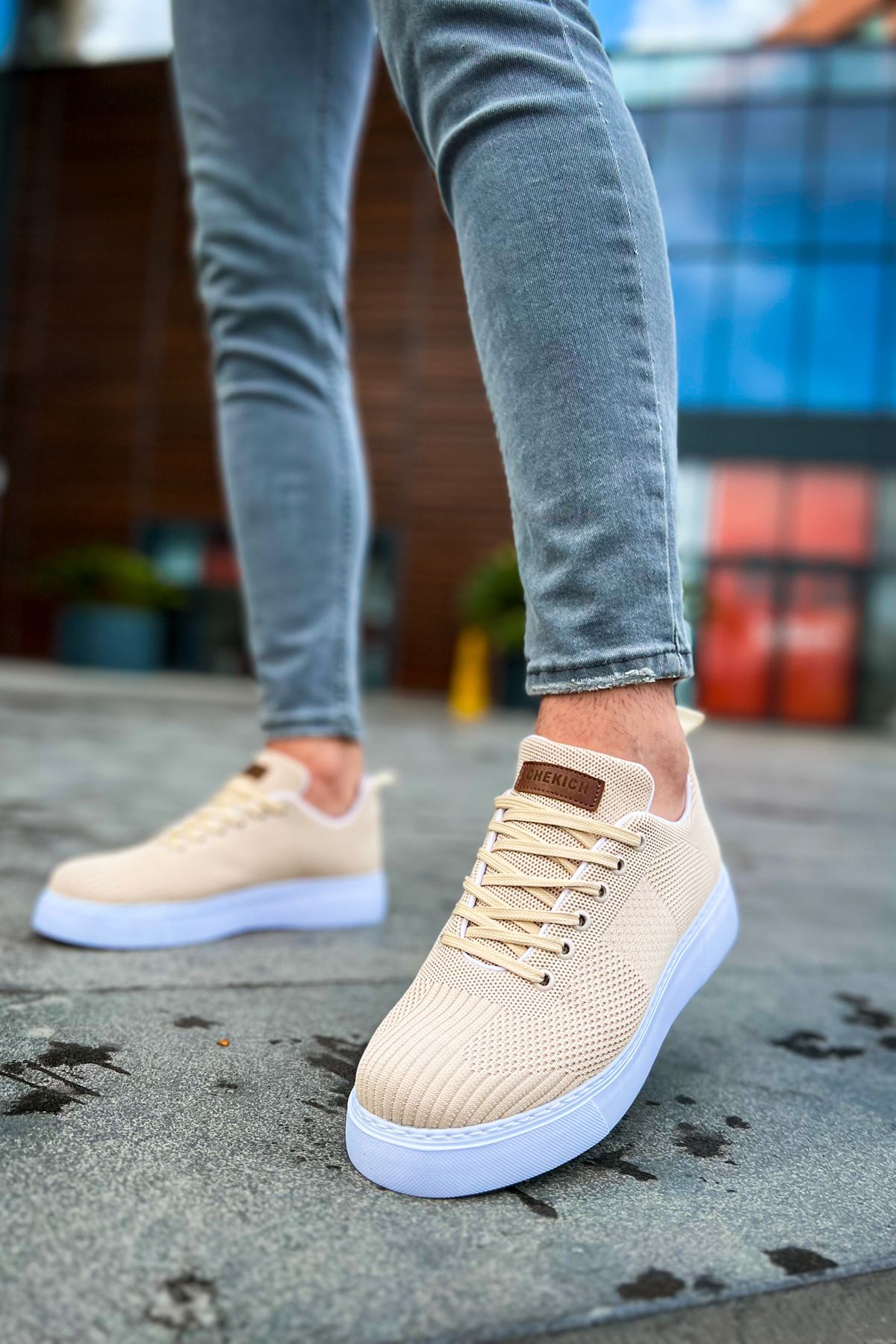 CH413 TBT Crew Herren Sneaker KREM