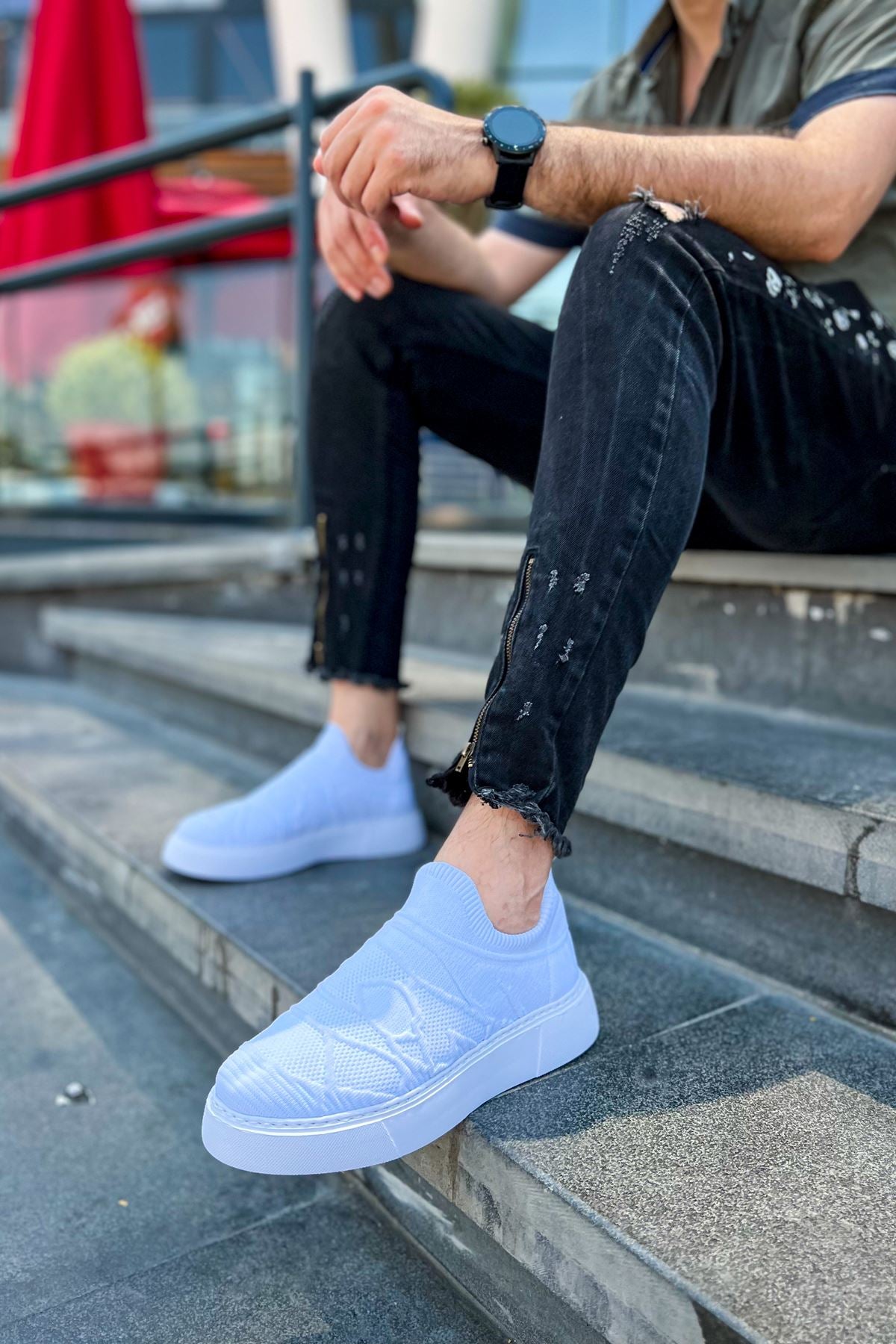 CH411 - TBT Craig Men's Sneakers White