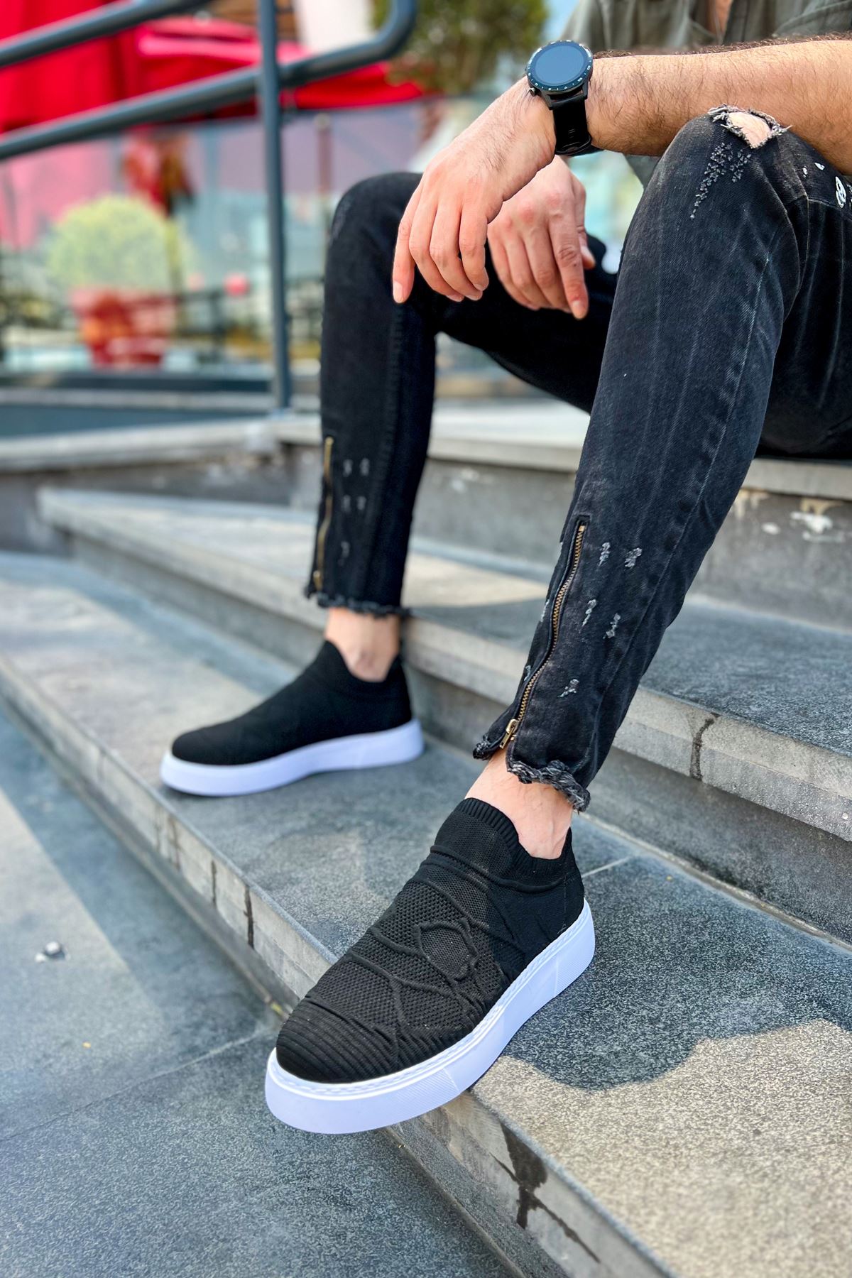 CH411 - TBT Craig Men's Sneakers Black