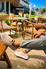 CH173 - KBT Velluto Men's Sneakers BEJ