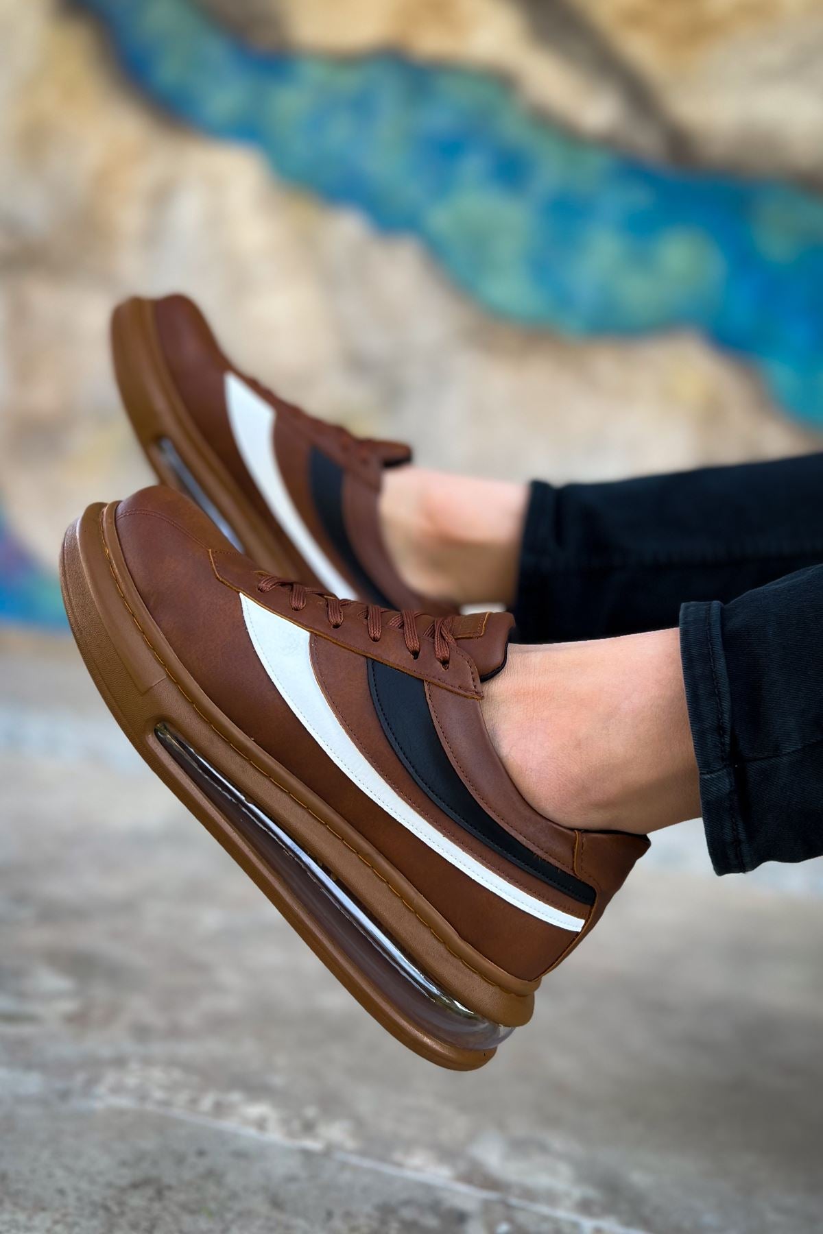 CH172 - Ariosa RRT Men's Sneakers Tan