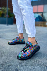CH254 - CST Pittura Men's Sneakers 538 CRAZY SPLUSH Black