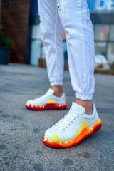 CH254 - CBT Pittura Men's Sneakers 535 Red ALEV