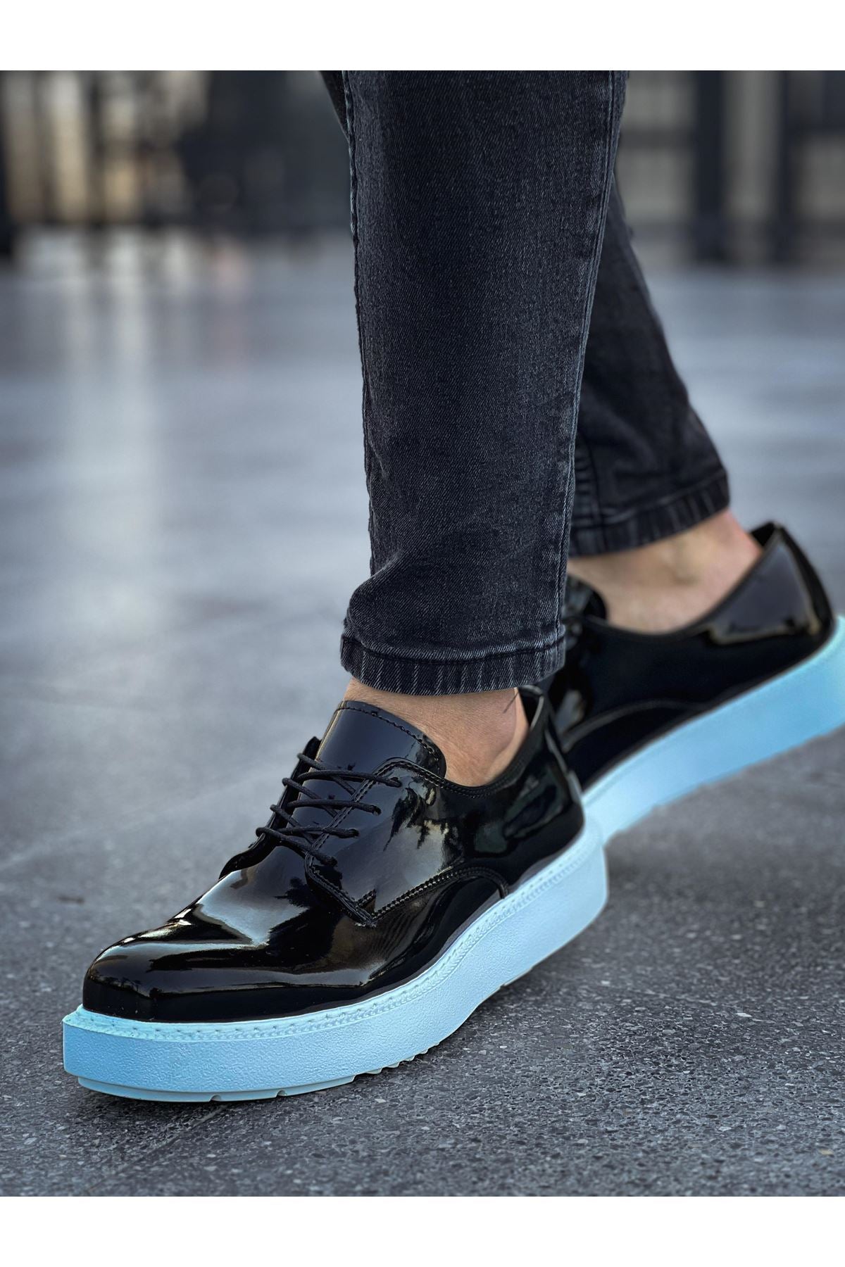 CH001 - RBT Classic Lace Men's Sneakers Black