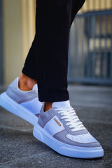 CH087 - FBT Kenton Men's Sneakers White/Grey
