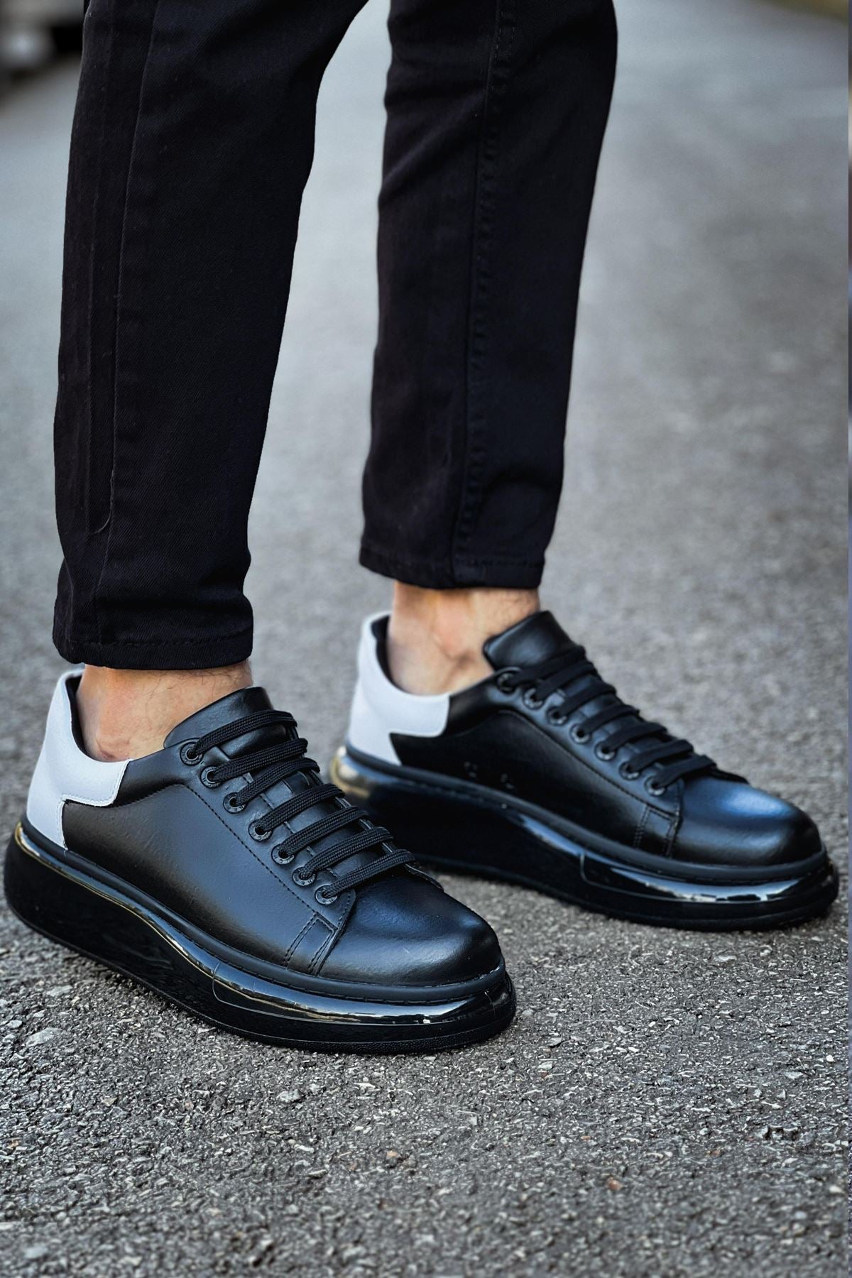 CH295 - CST Sollıevo Men's Sneakers Black/White