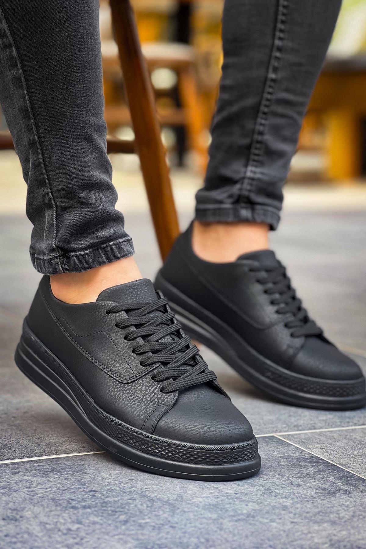 CH2401 CST Schwarz Herren Sneaker