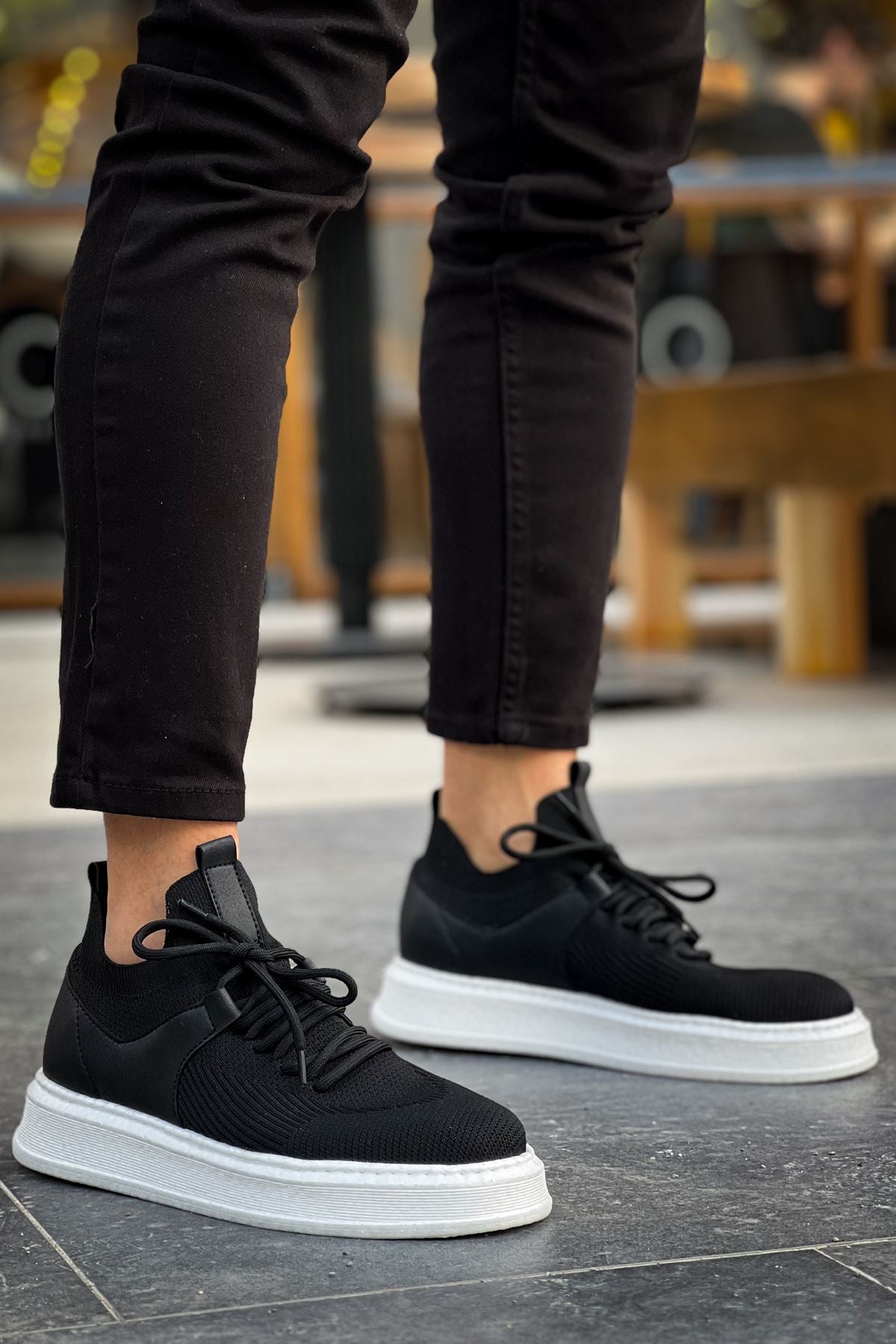 CH2408 - TBT Fusion Erkek Spor Ayakkabı Black