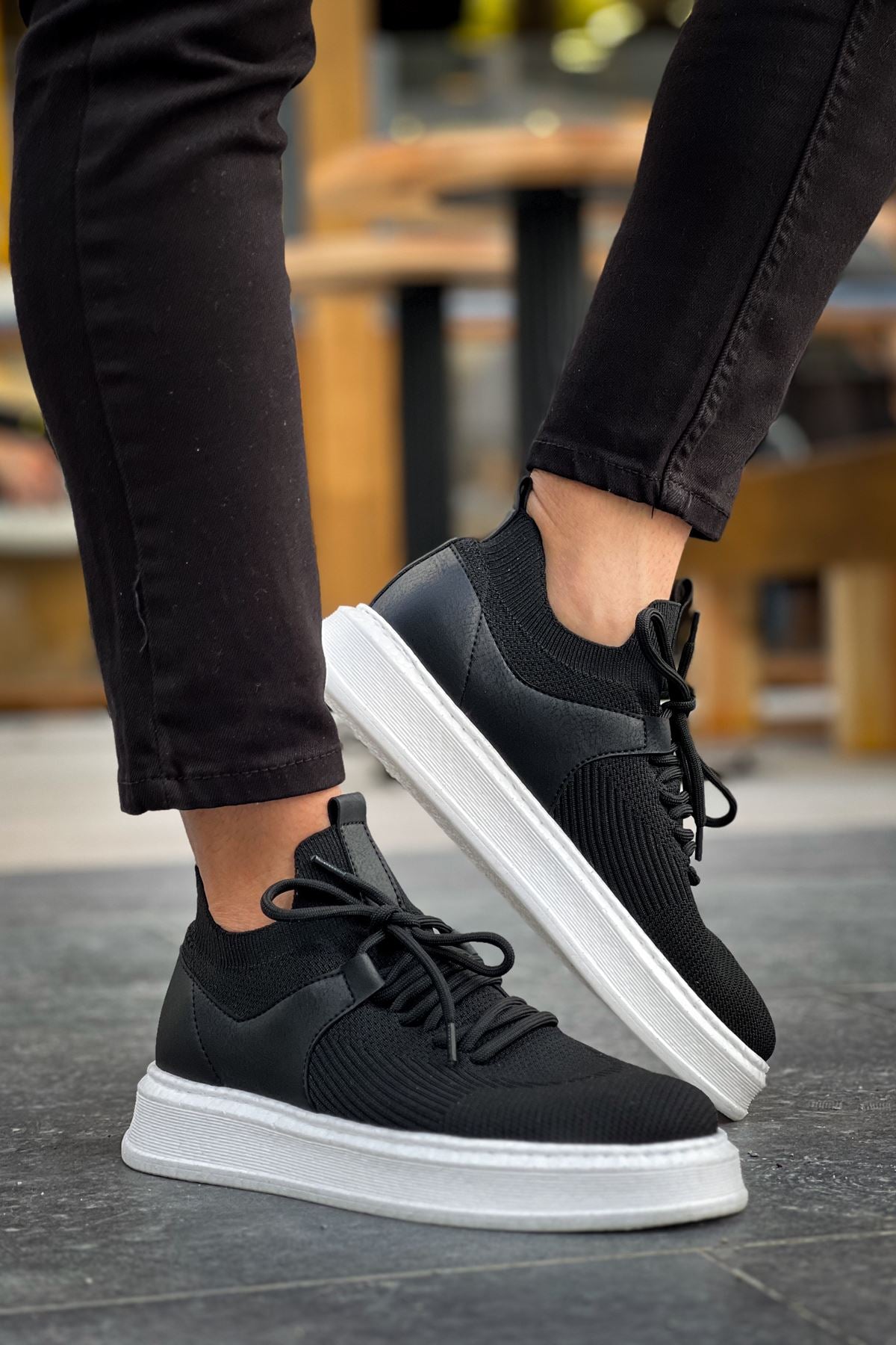 CH2408 - TBT Fusion Erkek Spor Ayakkabı Black