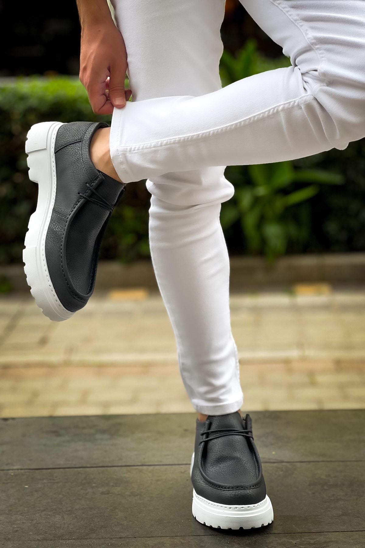 CH2404 - CBT Castle Men's Sneakers Black