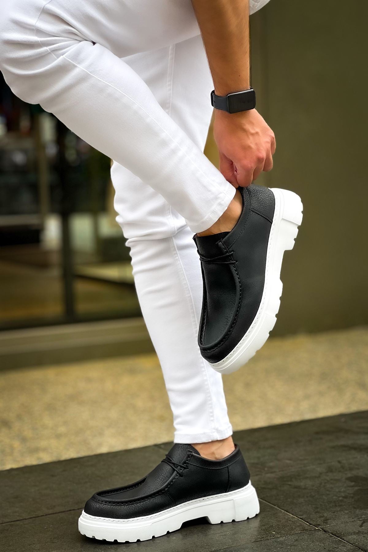 CH2404 - CBT Castle Men's Sneakers Black