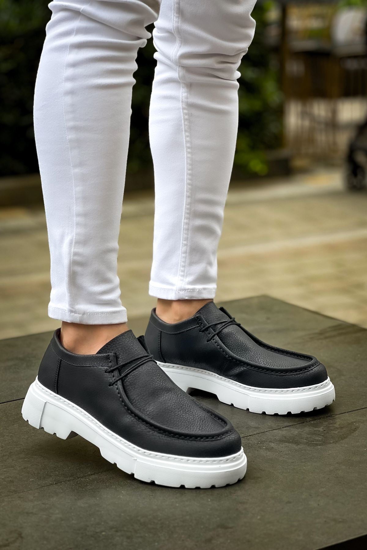 CH2404 - CBT Castle Men's Sneakers Black