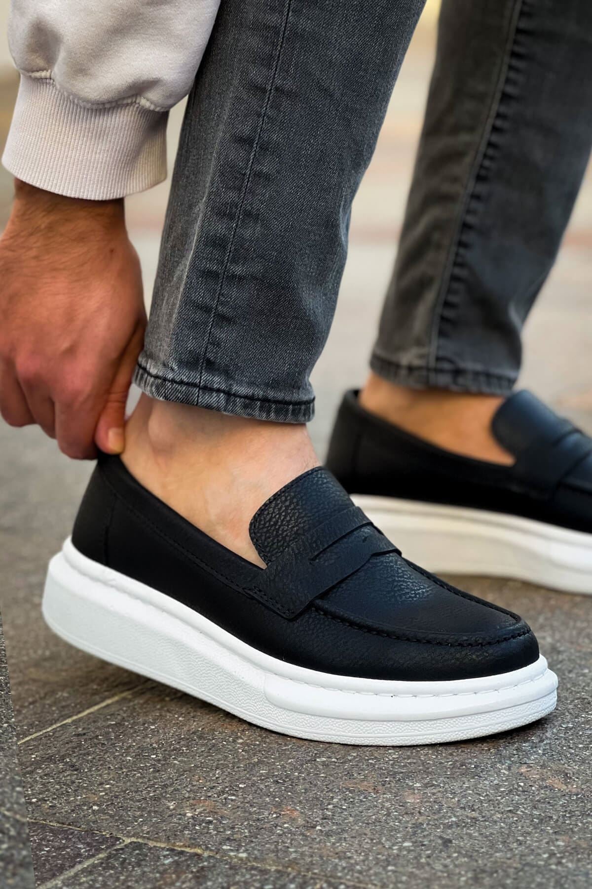 Robert - RS615 SiyahErkek Loafer Ayakkabı SIYAH