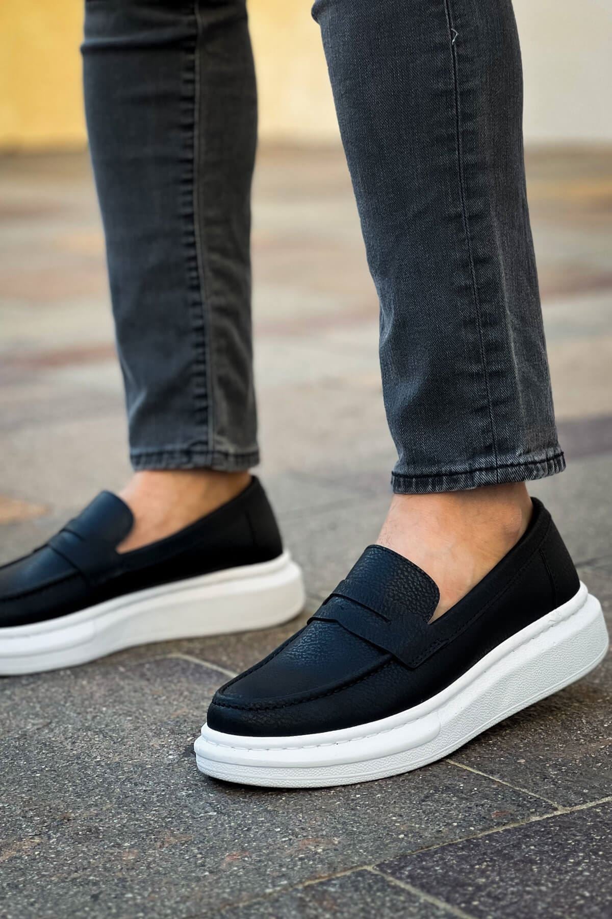 Robert - RS615 SiyahErkek Loafer Ayakkabı SIYAH