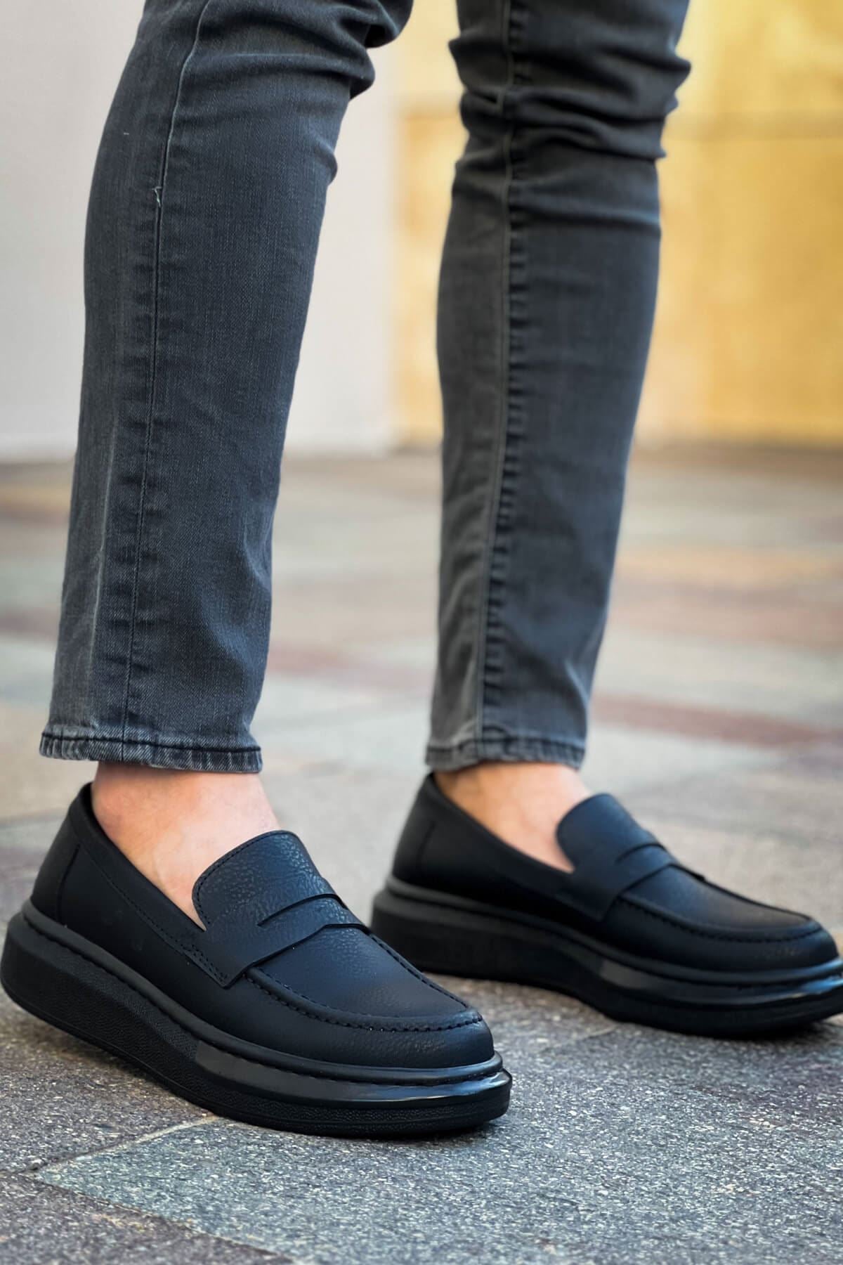 Robert - RS615 SiyahErkek Loafer Ayakkabı SIYAH ST