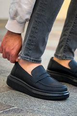 Robert - RS615 SiyahErkek Loafer Ayakkabı SIYAH ST