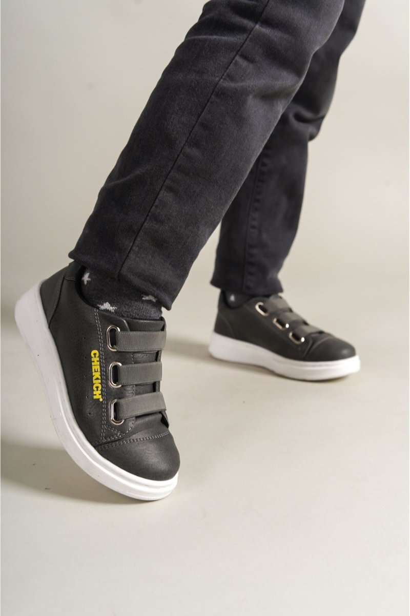 1007 - Montana Çocuk Ayakkabı ANTRASIT - chekich.com