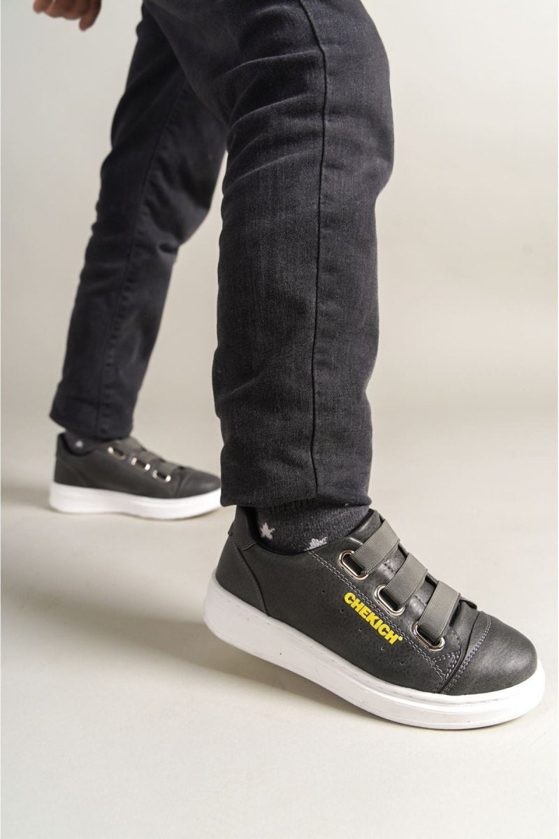 1007 - Montana Çocuk Ayakkabı ANTRASIT - chekich.com