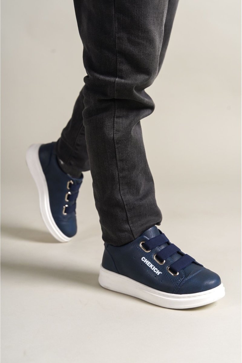 1007 - Montana Çocuk Ayakkabı LACIVERT - chekich.com