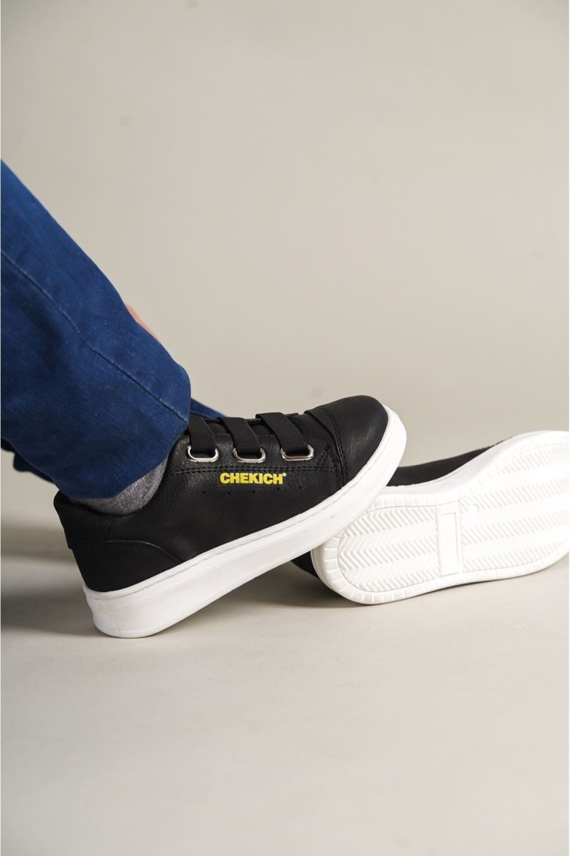 1007 - Montana Çocuk Ayakkabı SIYAH - chekich.com