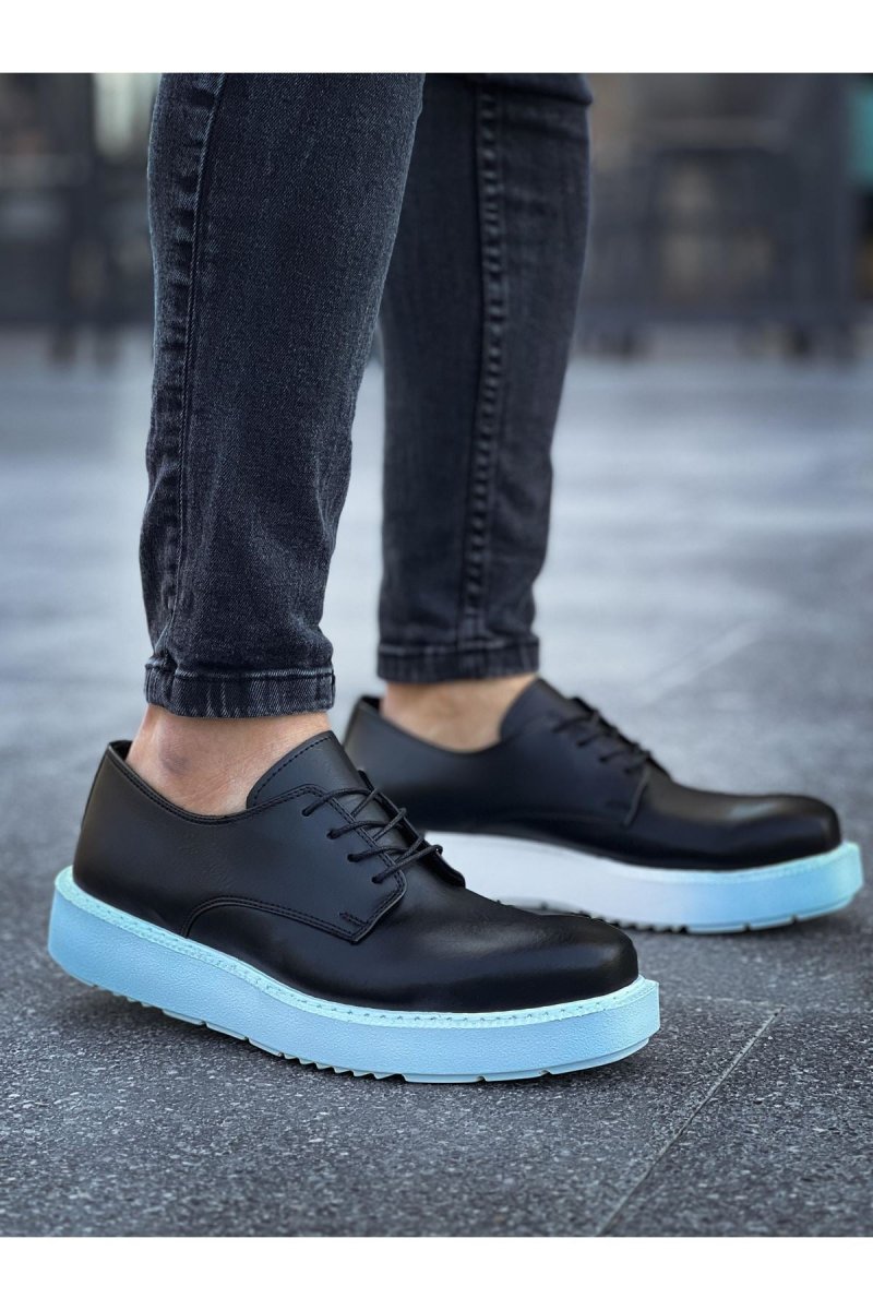 CH001 - FBT Classic Lace Erkek Ayakkabı SIYAH - chekich.com
