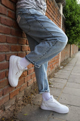 CH004 - CBT Hıde Erkek Ayakkabı BEYAZ - chekich.com