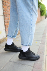 CH004 - CST Hıde Erkek Ayakkabı SIYAH - chekich.com