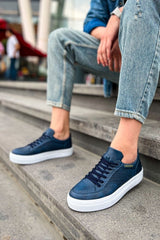 CH015 - CBT First Edition Erkek Ayakkabı LACIVERT - chekich.com