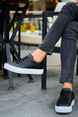 CH015 - CBT First Edition Erkek Ayakkabı SIYAH - chekich.com