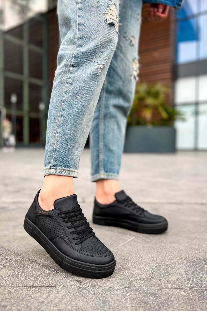 CH015 - CST First Edition Erkek Ayakkabı SIYAH - chekich.com