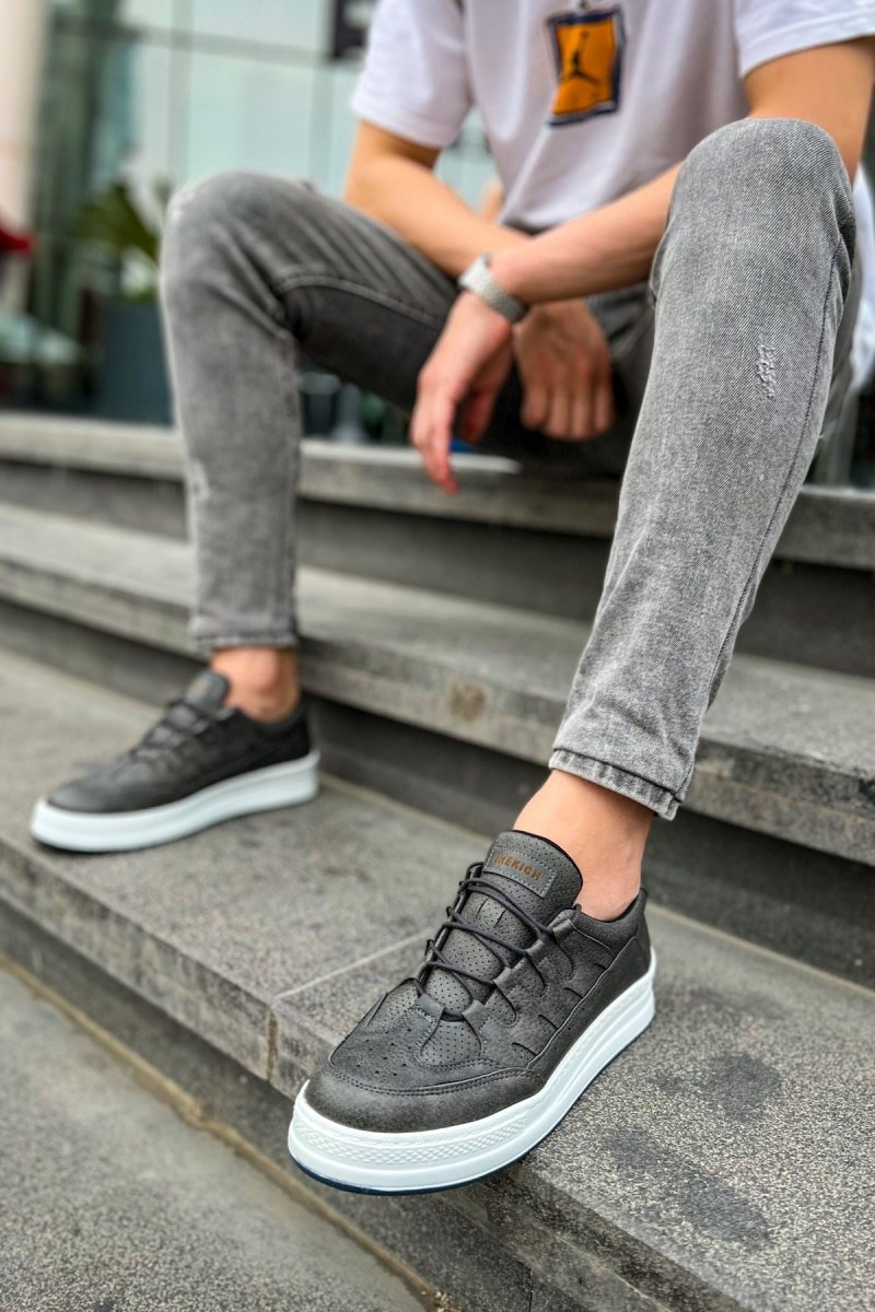 CH040 - CBT C - Rey Erkek Ayakkabı ANTRASIT - chekich.com