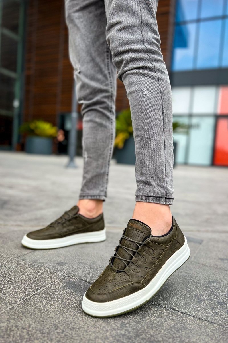 CH040 - CBT C - Rey Erkek Ayakkabı HAKI - chekich.com