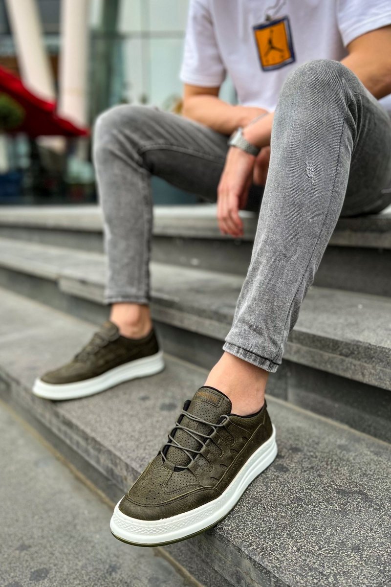 CH040 - CBT C - Rey Erkek Ayakkabı HAKI - chekich.com