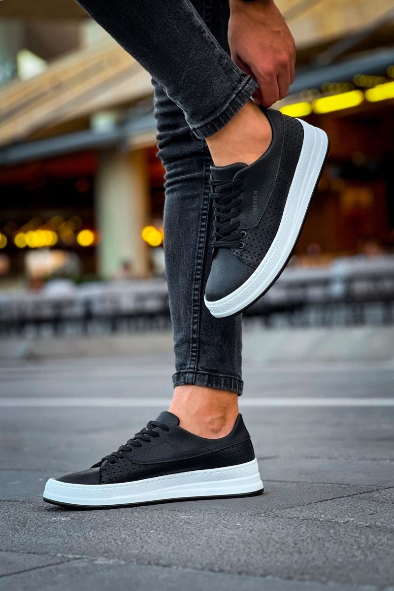 CH043 - CBT Cowien Erkek Ayakkabi SIYAH - chekich.com