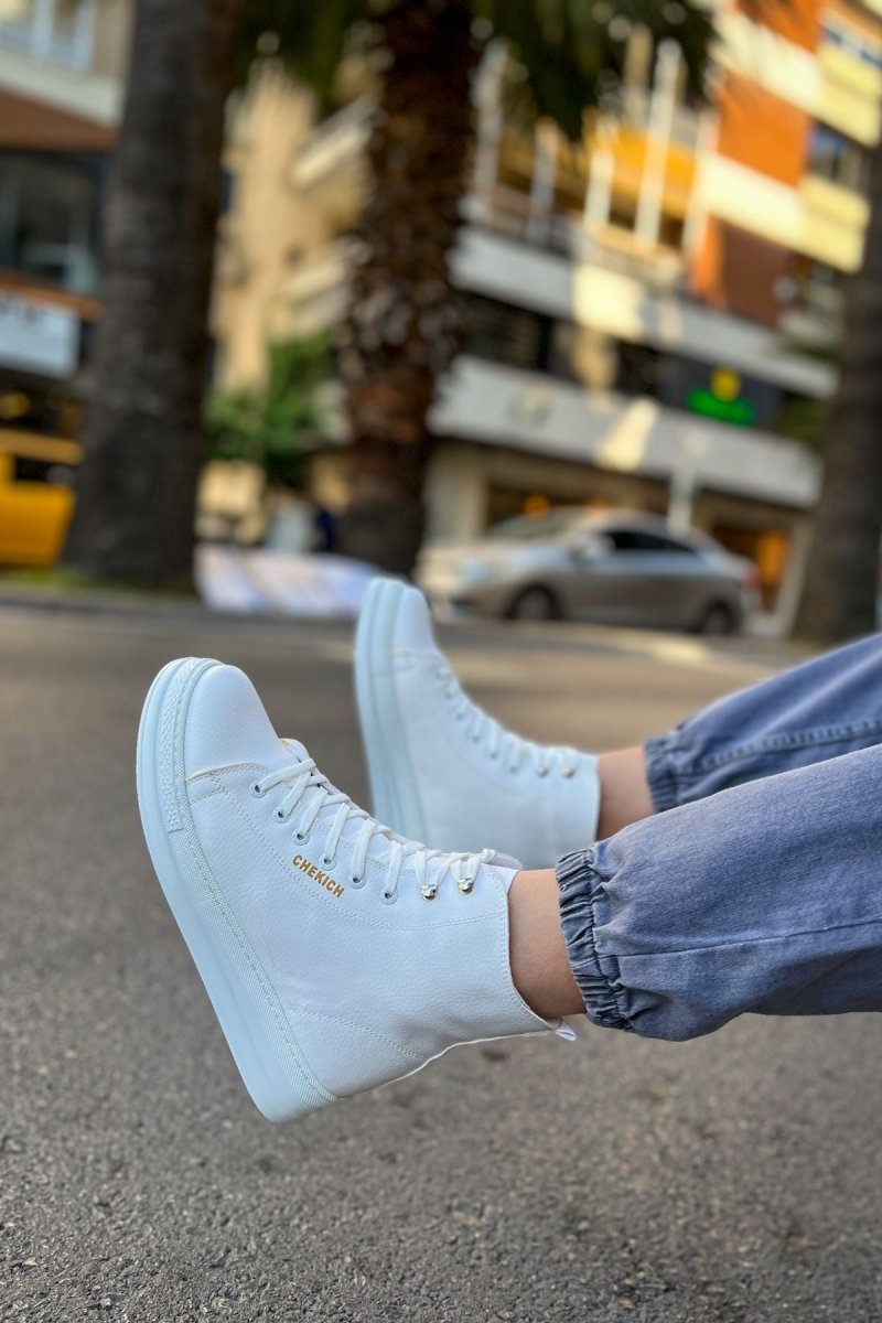 CH055 - CBT Between Erkek Bot BEYAZ - chekich.com