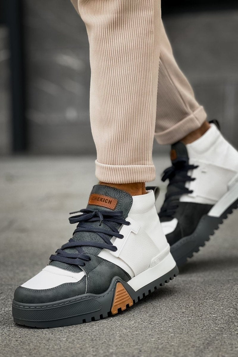 CH057 - GABT Ghost Line Erkek Bot ANTRASIT/BYZ(57 - 10) - chekich.com