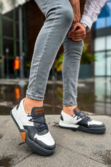 CH067 - GABT Warrem Erkek Ayakkabı ANTRASIT/BYZ(57 - 10) - chekich.com