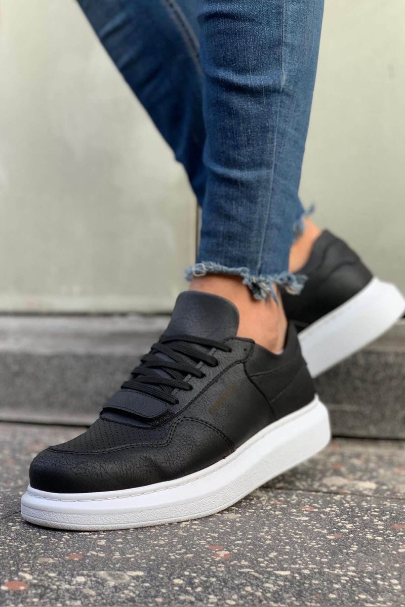 CH073 - CBT Flatline Erkek Ayakkabı SIYAH - chekich.com