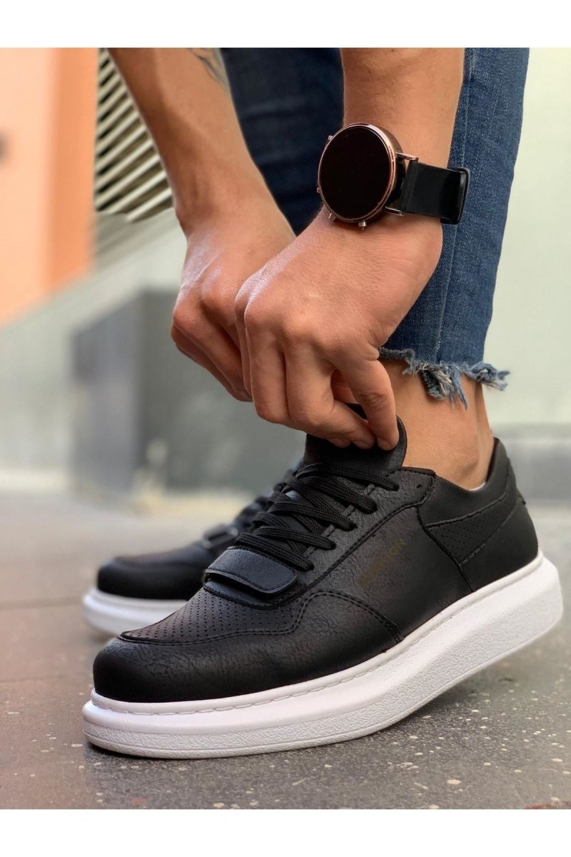 CH073 - CBT Flatline Erkek Ayakkabı SIYAH - chekich.com