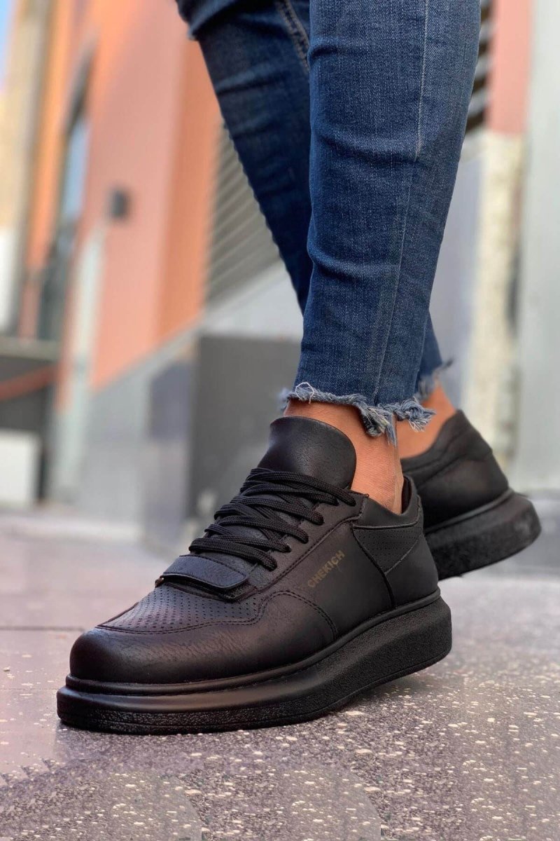 CH073 - CST Flatline Erkek Ayakkabı SIYAH - chekich.com